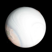 Blue and Pink Sakura Agate sphere 125mm 3380g Rocks and Things Store