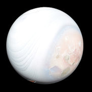 Blue and Pink Sakura Agate sphere 125mm 3380g Rocks and Things Store