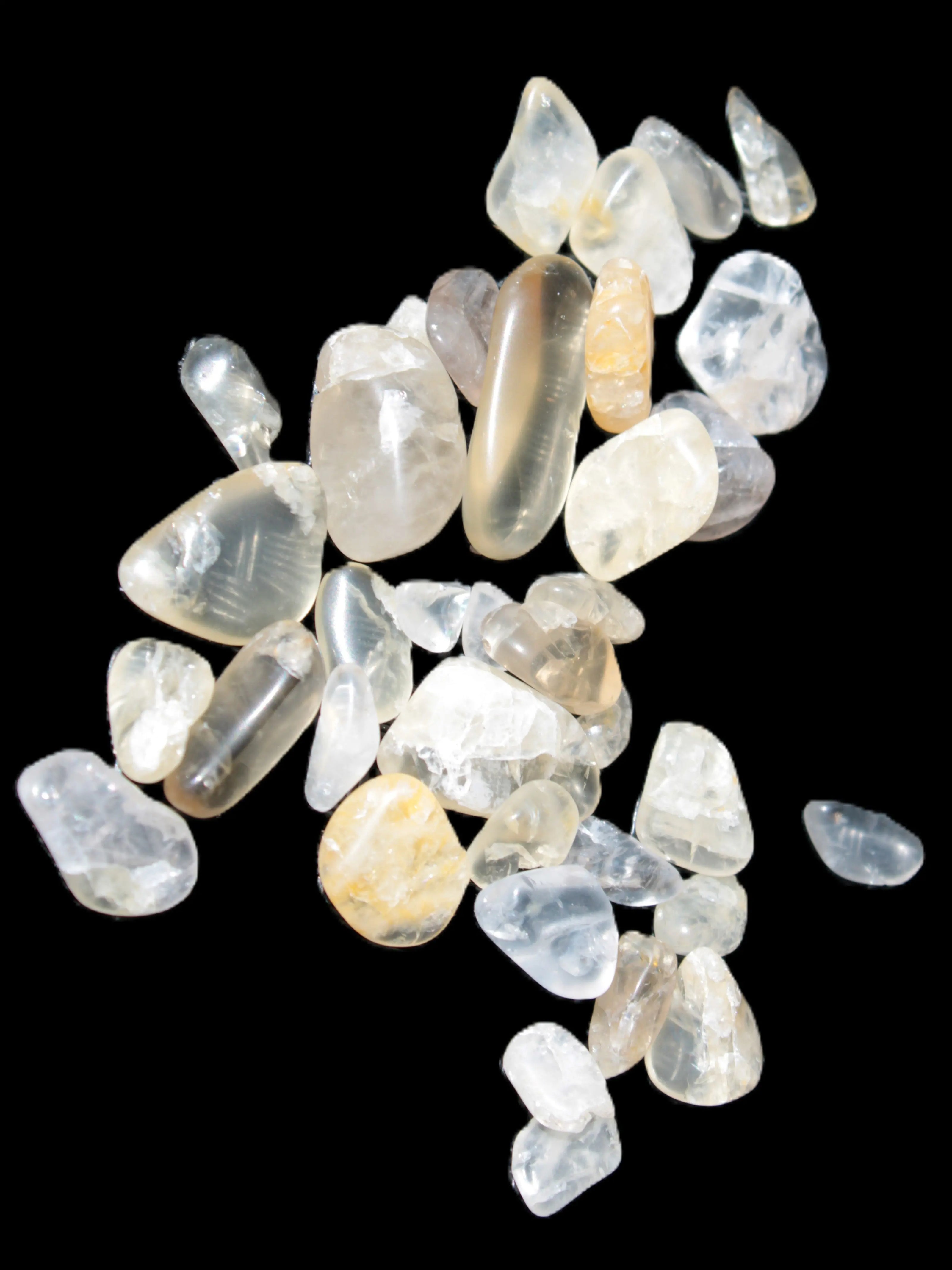 Britannia Creek 37 high-quality crystals clear mix 21g Rocks and Things