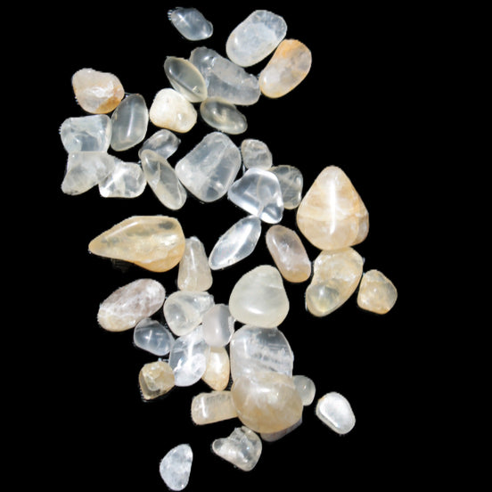 Britannia Creek 40 high-quality crystals clear mix 17g Rocks and Things