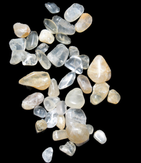 Britannia Creek 40 high-quality crystals clear mix 17g Rocks and Things