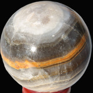Bumblebee Calcite sphere 53mm 199g Rocks and Things