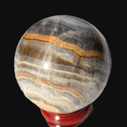 Bumblebee Calcite sphere 53mm 199g Rocks and Things