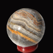 Bumblebee Calcite sphere 53mm 199g Rocks and Things