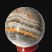 Bumblebee Calcite sphere 53mm 199g Rocks and Things