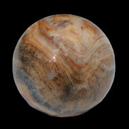 Bumblebee Calcite sphere 80g in sunlight - Rocks and Things Store