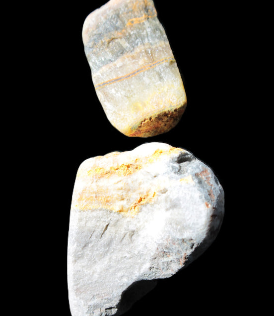 Bumblebee Jasper two natural stones 36-40g Rocks and Things Store