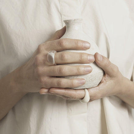 Marble Mari Ring