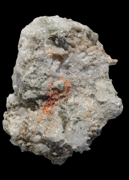 Calcite cluster with sparkly complex Chalcopyrite mineralisation 1340g in sunlight - Rocks and Things Store