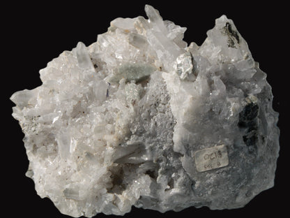 Calcite cluster with sparkly complex Chalcopyrite mineralisation 1340g Rocks and Things