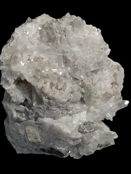 Calcite cluster with sparkly complex Chalcopyrite mineralisation 1340g in sunlight - Rocks and Things Store
