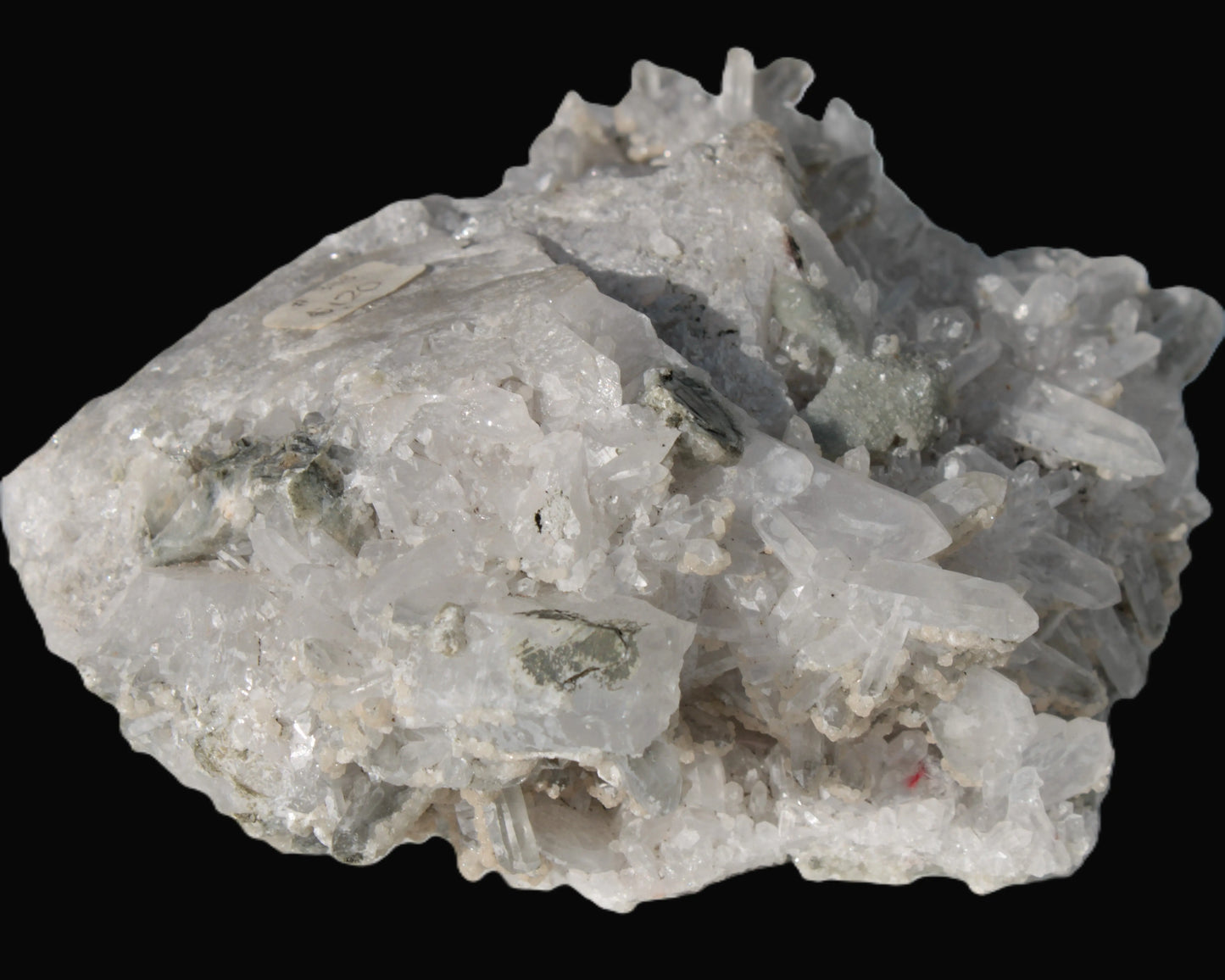 Calcite cluster with sparkly complex Chalcopyrite mineralisation 1340g Rocks and Things