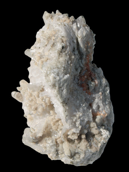 Calcite cluster with sparkly complex Chalcopyrite mineralisation 1340g in sunlight - Rocks and Things Store
