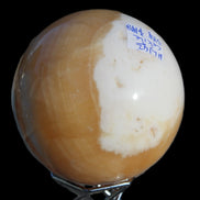 Calcite sphere 582g Rocks and Things