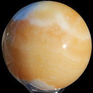 Calcite sphere 582g Rocks and Things