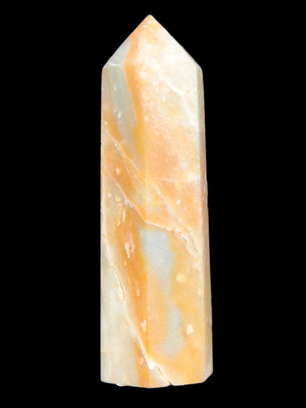 Caribbean Calcite Blue Aragonite wand 66g Rocks and Things Store