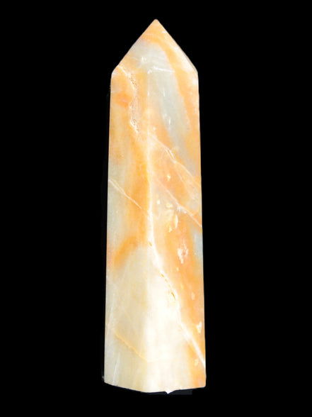 Caribbean Calcite Blue Aragonite wand 66g Rocks and Things Store
