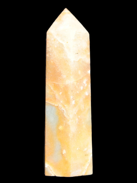 Caribbean Calcite Blue Aragonite wand 66g Rocks and Things Store