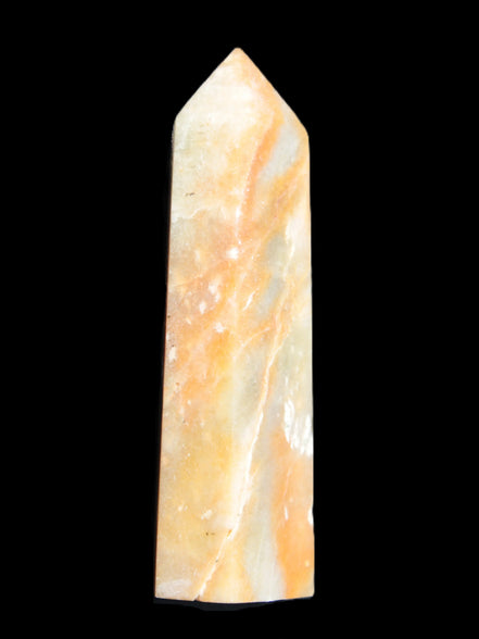 Caribbean Calcite Blue Aragonite wand 66g Rocks and Things Store