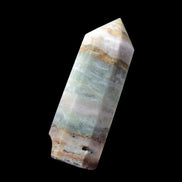 Caribbean Calcite Blue Aragonite wand 71g - Rocks and Things Store