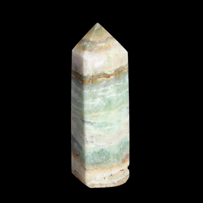Caribbean Calcite Blue Aragonite wand 71g - Rocks and Things Store