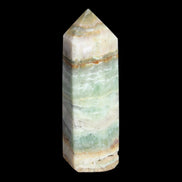 Caribbean Calcite Blue Aragonite wand 71g - Rocks and Things Store