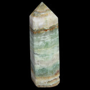 Caribbean Calcite Blue Aragonite wand 71g - Rocks and Things Store
