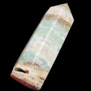 Caribbean Calcite Blue Aragonite wand 71g - Rocks and Things Store