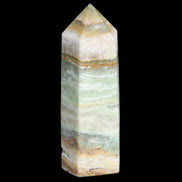 Caribbean Calcite Blue Aragonite wand 71g - Rocks and Things Store