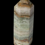 Caribbean Calcite Blue Aragonite wand 71g - Rocks and Things Store