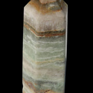 Caribbean Calcite Blue Aragonite wand 71g - Rocks and Things Store