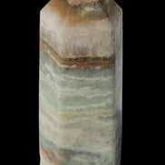 Caribbean Calcite Blue Aragonite wand 71g - Rocks and Things Store