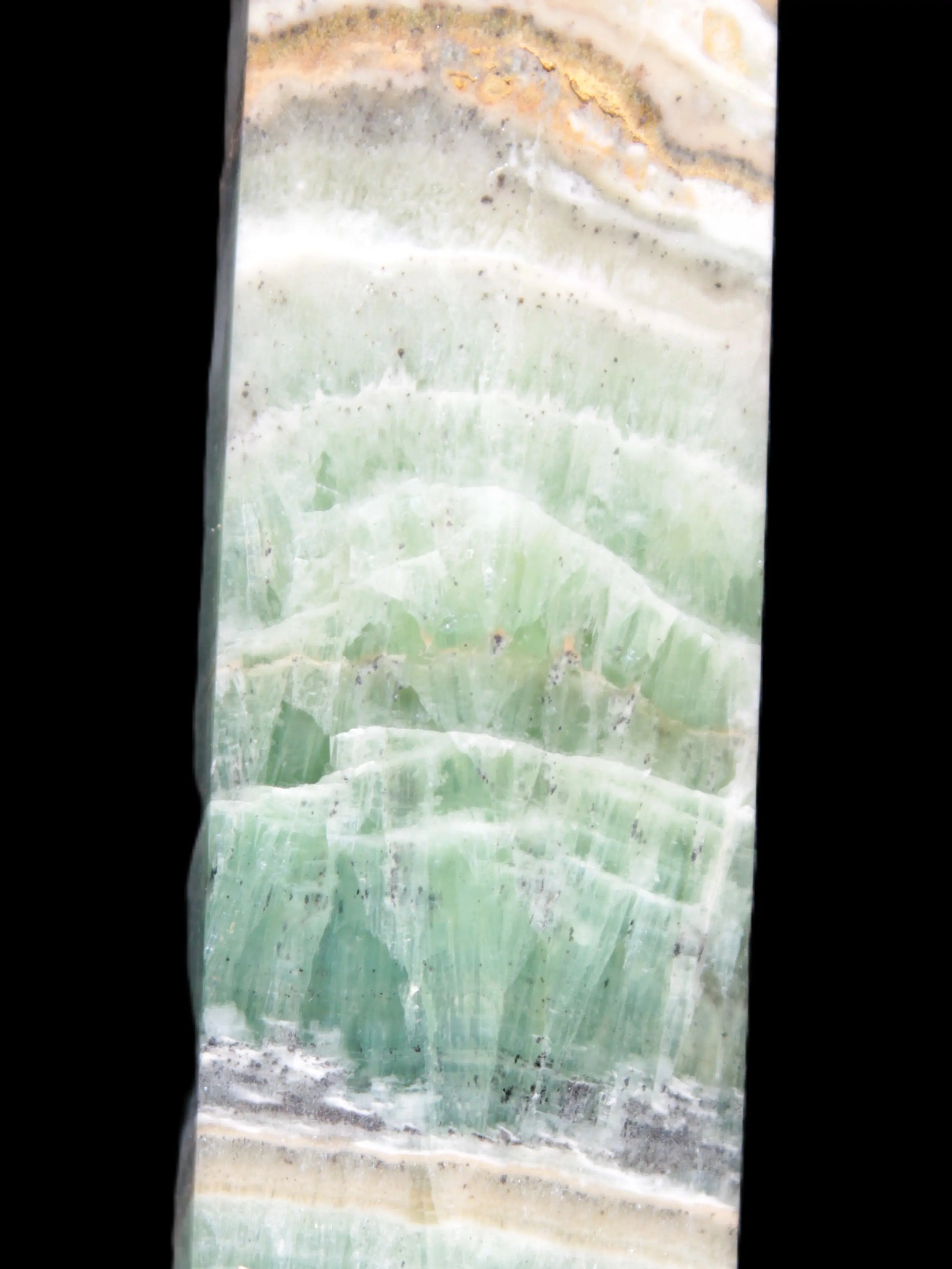 Caribbean Calcite Pellucid wand 83mm 83g Rocks and Things Store