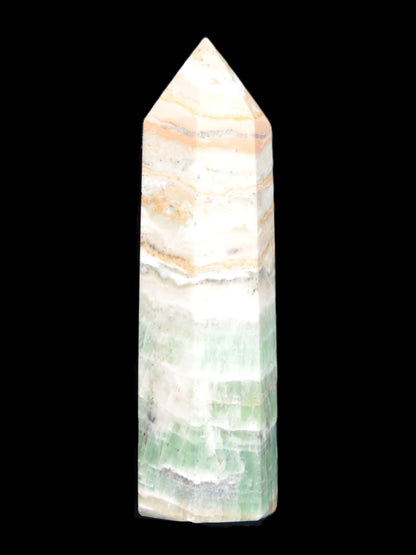 Caribbean Calcite Pellucid wand 83mm 83g Rocks and Things Store