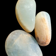 Caribbean Calcite blue Aragonite, 2 stones 14-20g - Rocks and Things Store