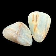 Caribbean Calcite blue Aragonite, 2 stones 14-20g - Rocks and Things Store
