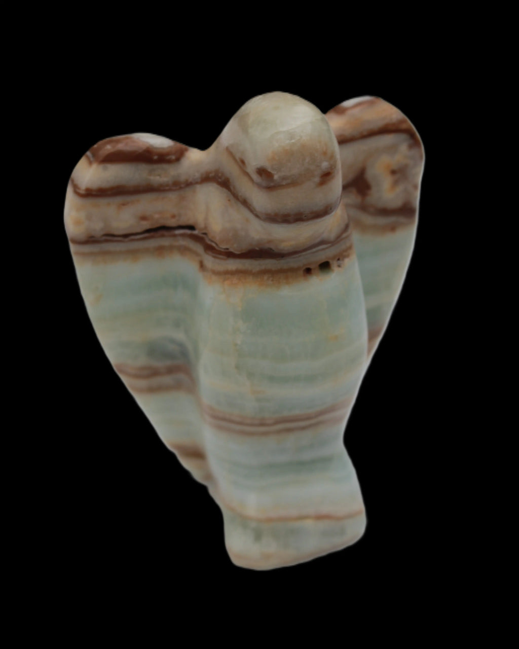 Caribbean Calcite hand-carved Angel 135g Rocks and Things