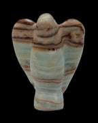Caribbean Calcite hand-carved Angel 135g Rocks and Things