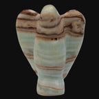 Caribbean Calcite hand-carved Angel 135g Rocks and Things