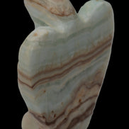 Caribbean Calcite hand-carved Angel 152g Rocks and Things