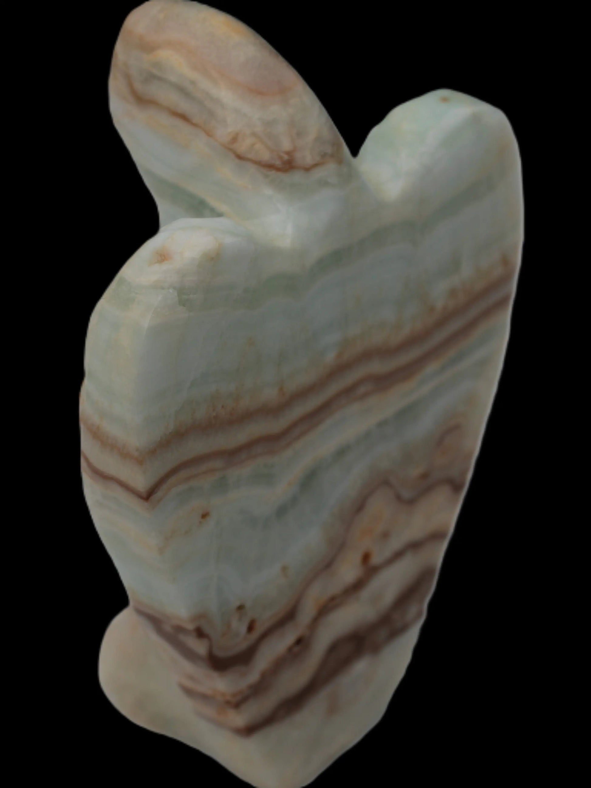 Caribbean Calcite hand-carved Angel 152g Rocks and Things