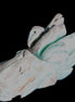 Caribbean Calcite hand-carved dragon's head 675g Rocks and Things Store