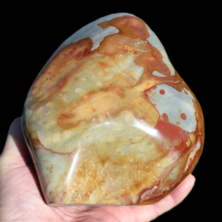 Carnelian Jasper freeform 160*140mm 2400g Rocks and Things Store