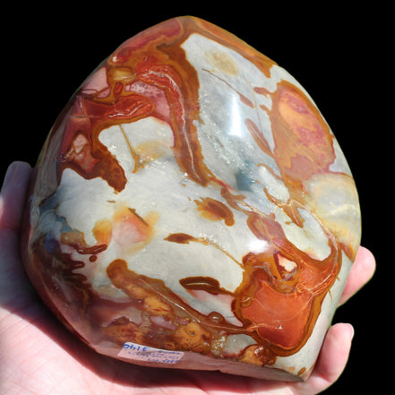 Carnelian Jasper freeform 160*140mm 2400g Rocks and Things Store