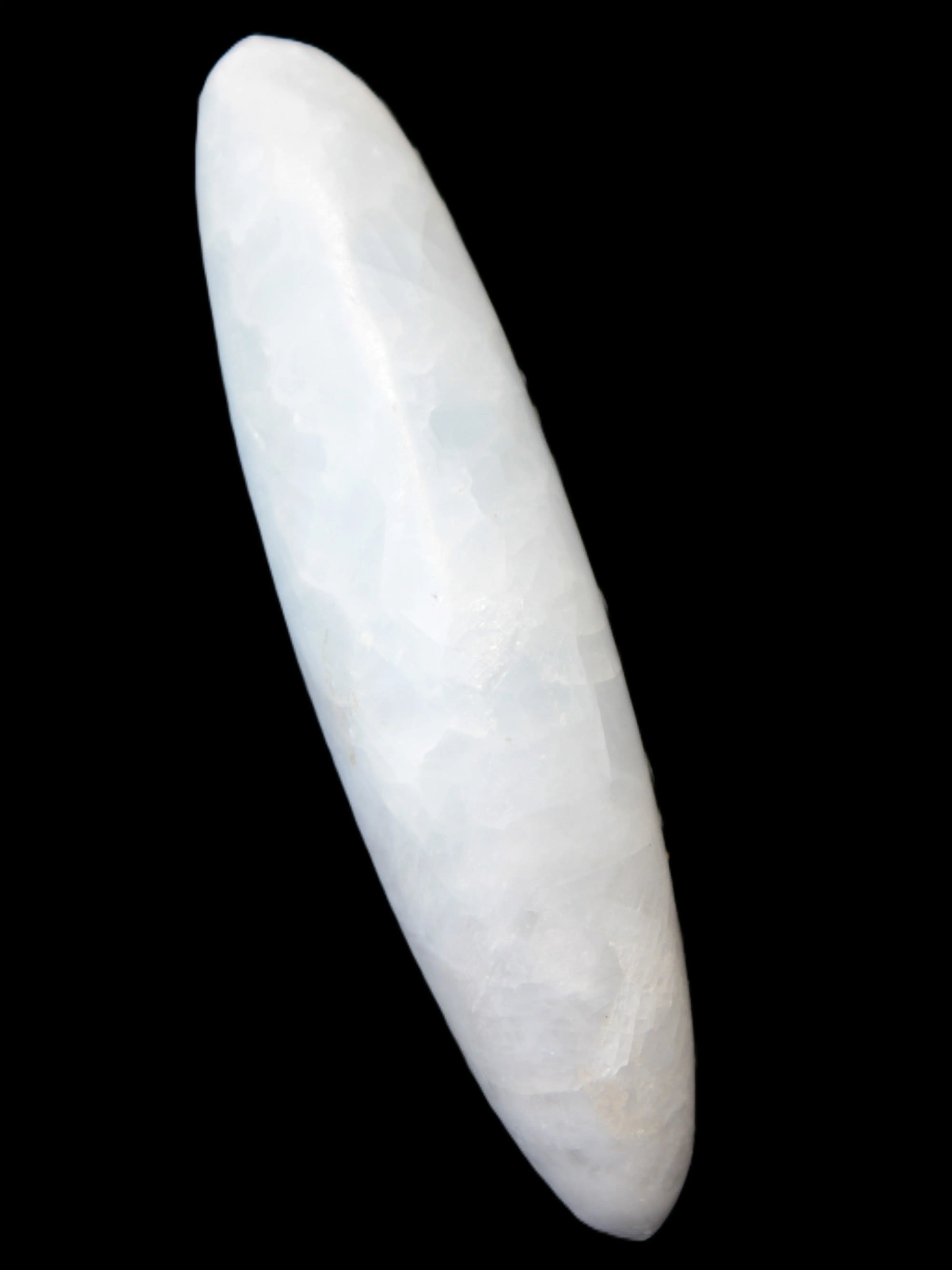 Celestite hand-carved massage wand, various sizes Rocks and Things Store