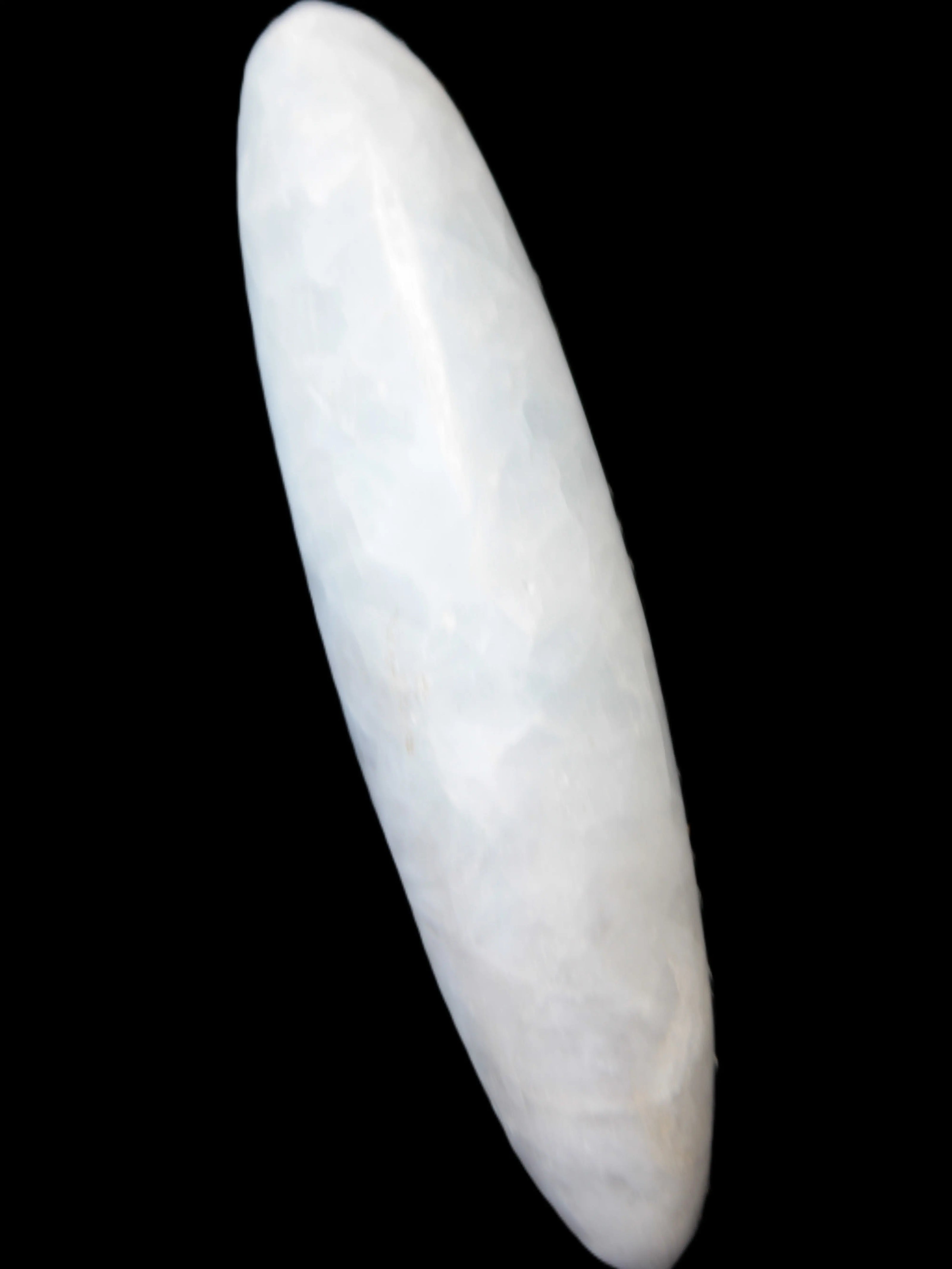 Celestite hand-carved massage wand, various sizes Rocks and Things Store