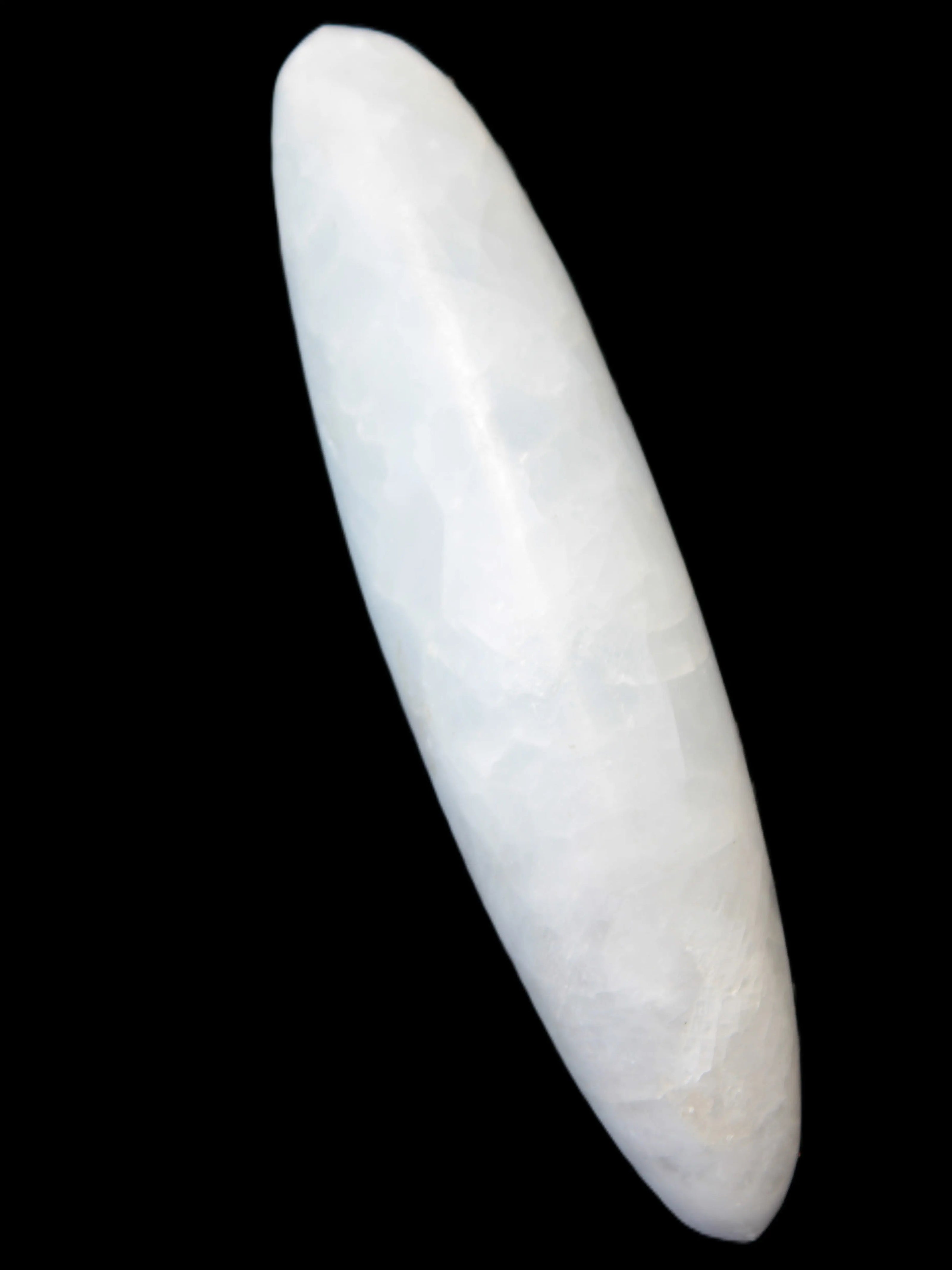 Celestite hand-carved massage wand, various sizes Rocks and Things Store
