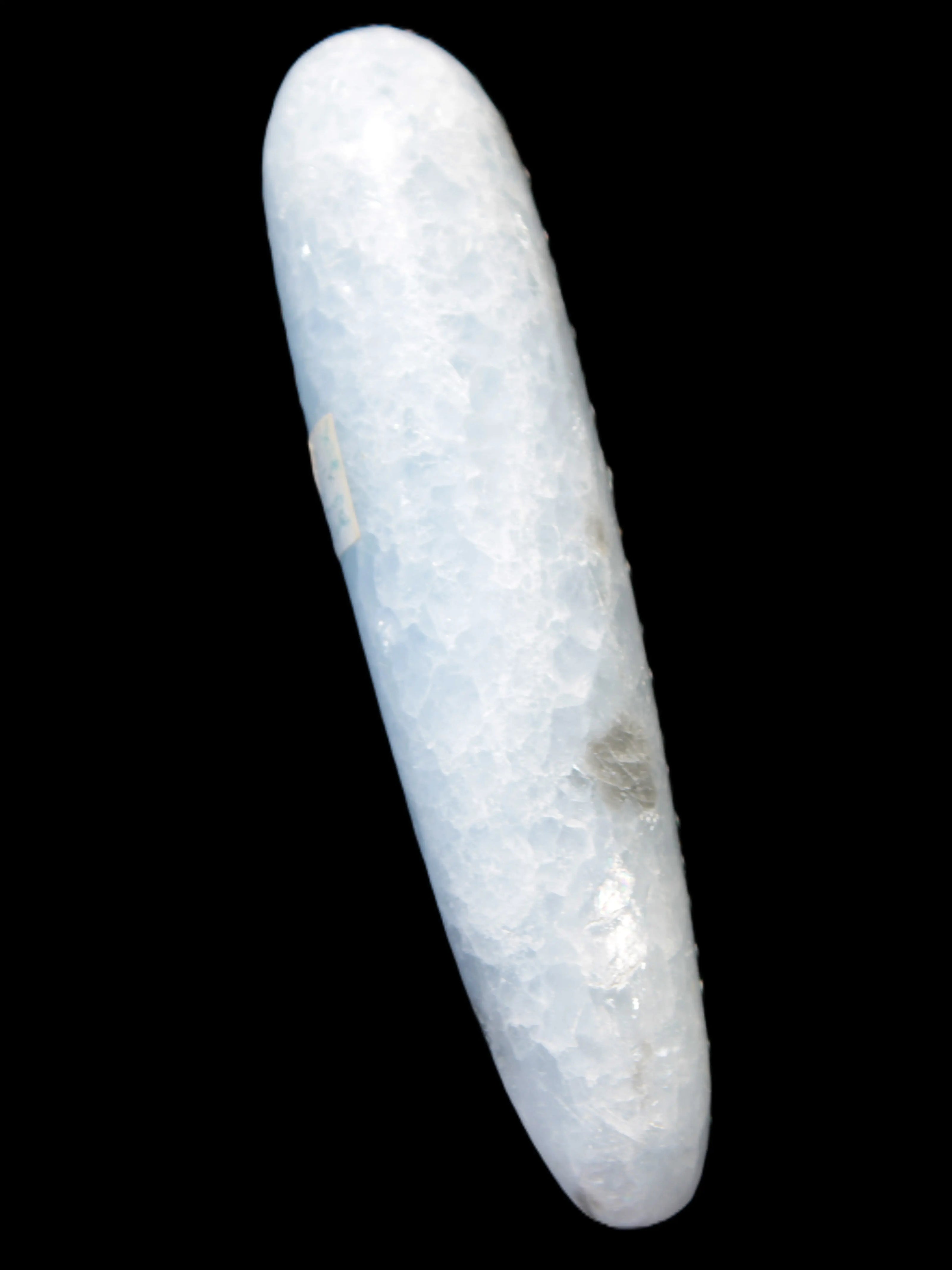 Celestite hand-carved massage wand, various sizes Rocks and Things Store