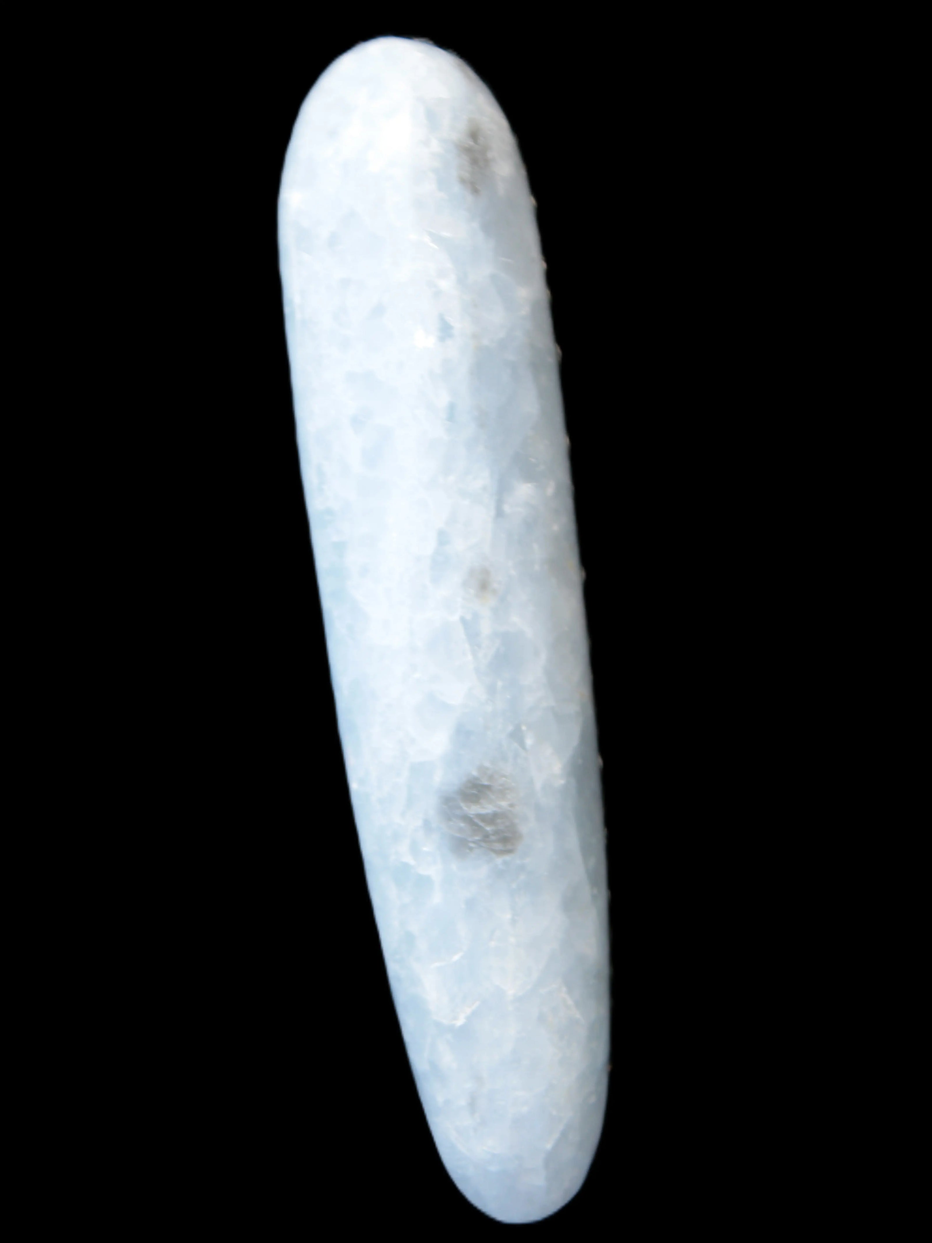 Celestite hand-carved massage wand, various sizes Rocks and Things Store