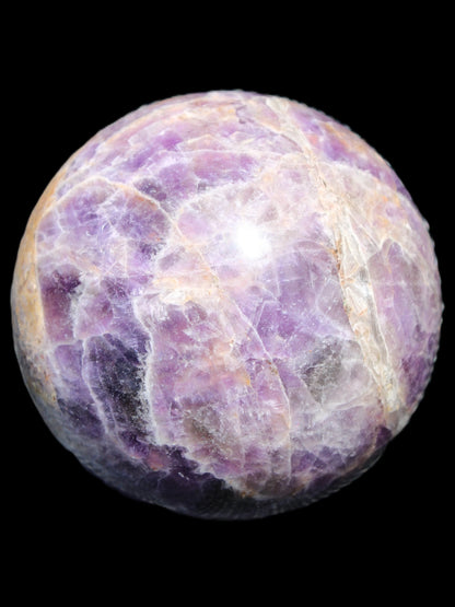 Chevron Fantasy Amethyst sphere 1424g Rocks and Things